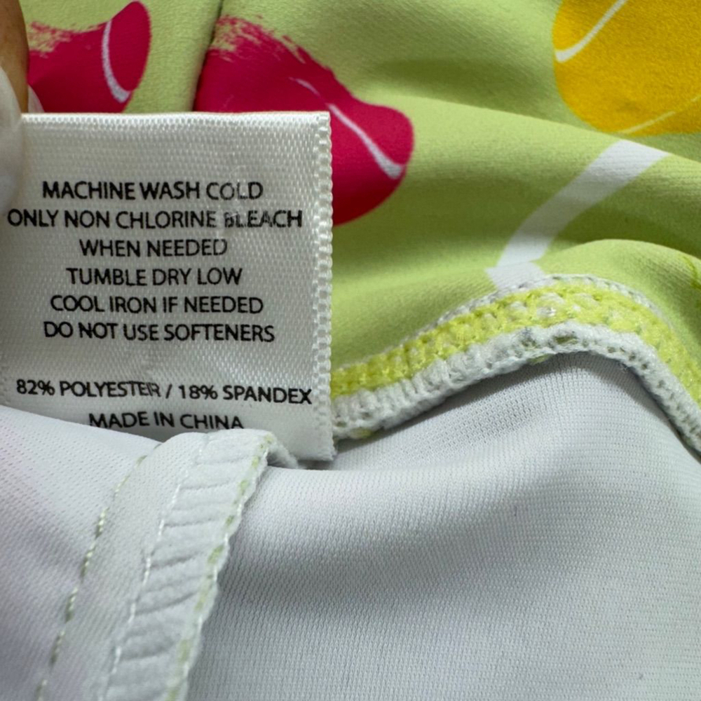 Women's Skort Obsession Tennis Skort Size M Green White - Picture 4 of 7
